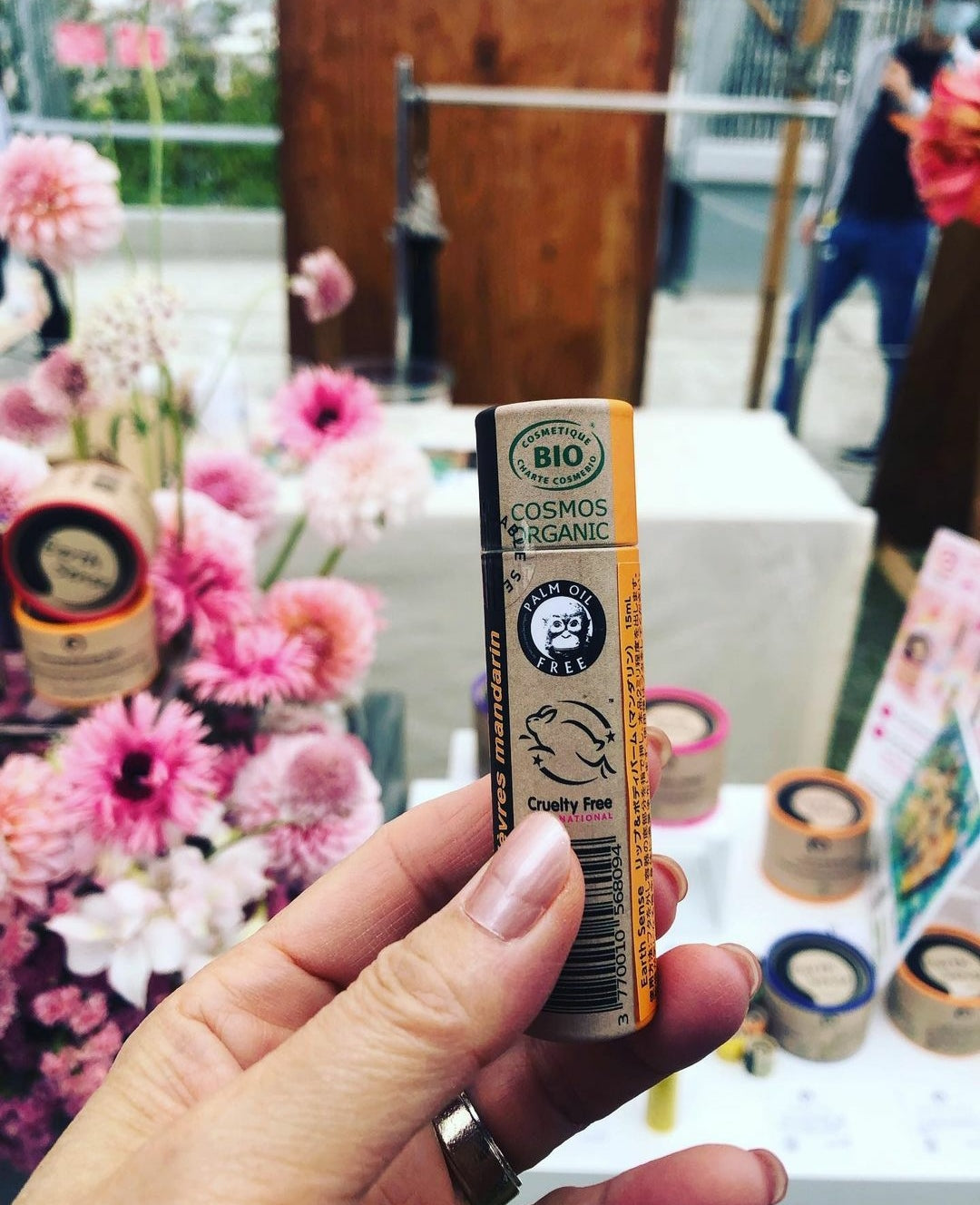Organic Ginger Lip Balm 15ml - One piece-4