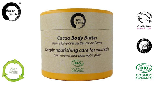 Organic Cacao Body Butter 200ml - 1 piece - 100% recycled paper packaging-1