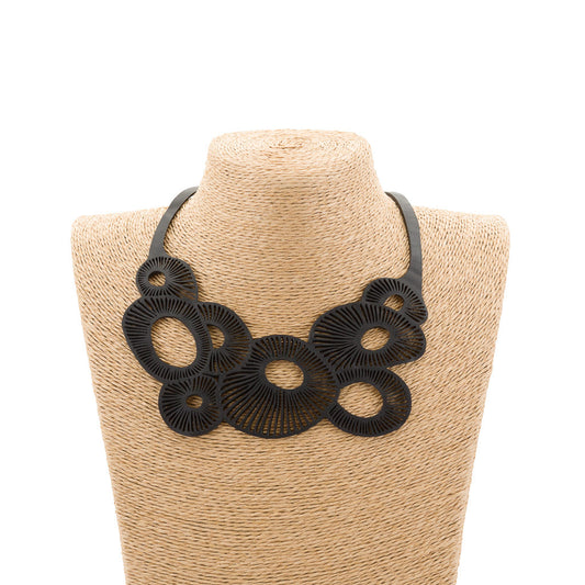 Coral Eco Friendly Rubber Necklace-1