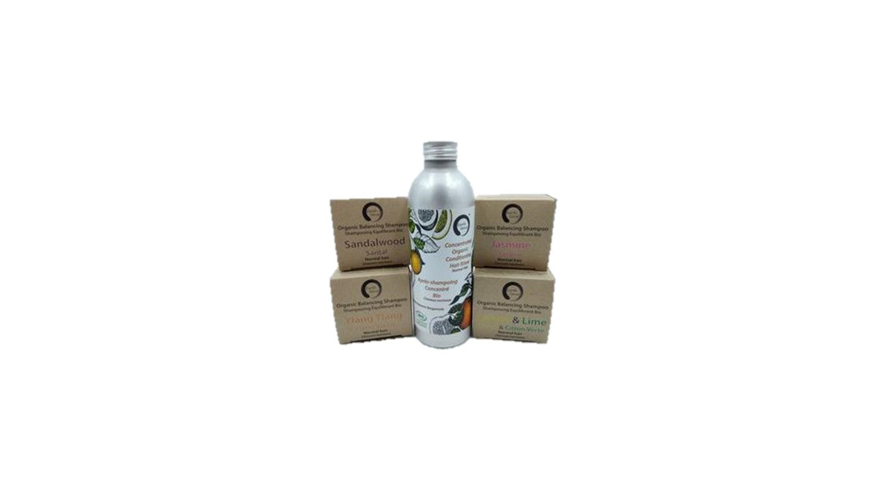 Organic Certified Balancing Solid Shampoo - Cedarwood - Oily & All Hair Types 60g-3