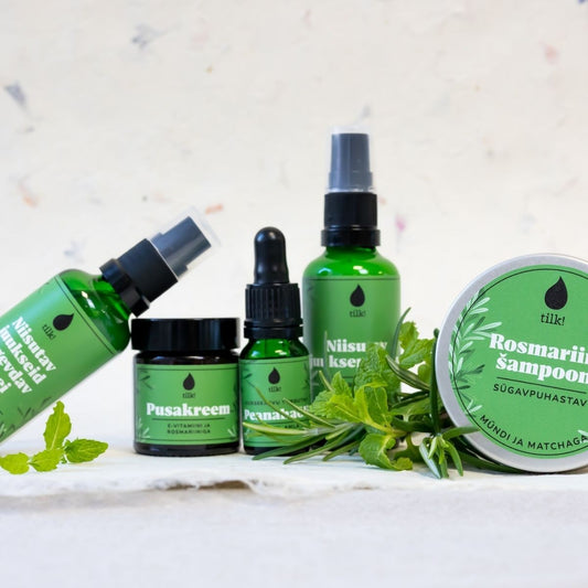 Detangling Cream for Hair with Vitamin E and Rosemary, 30ml