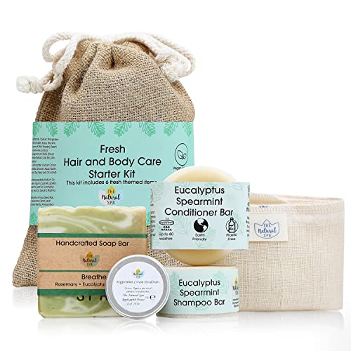 Plastic Free Hair and Body Wash Starter Kit- NO DEODORANT CHEAPER PRICE-0
