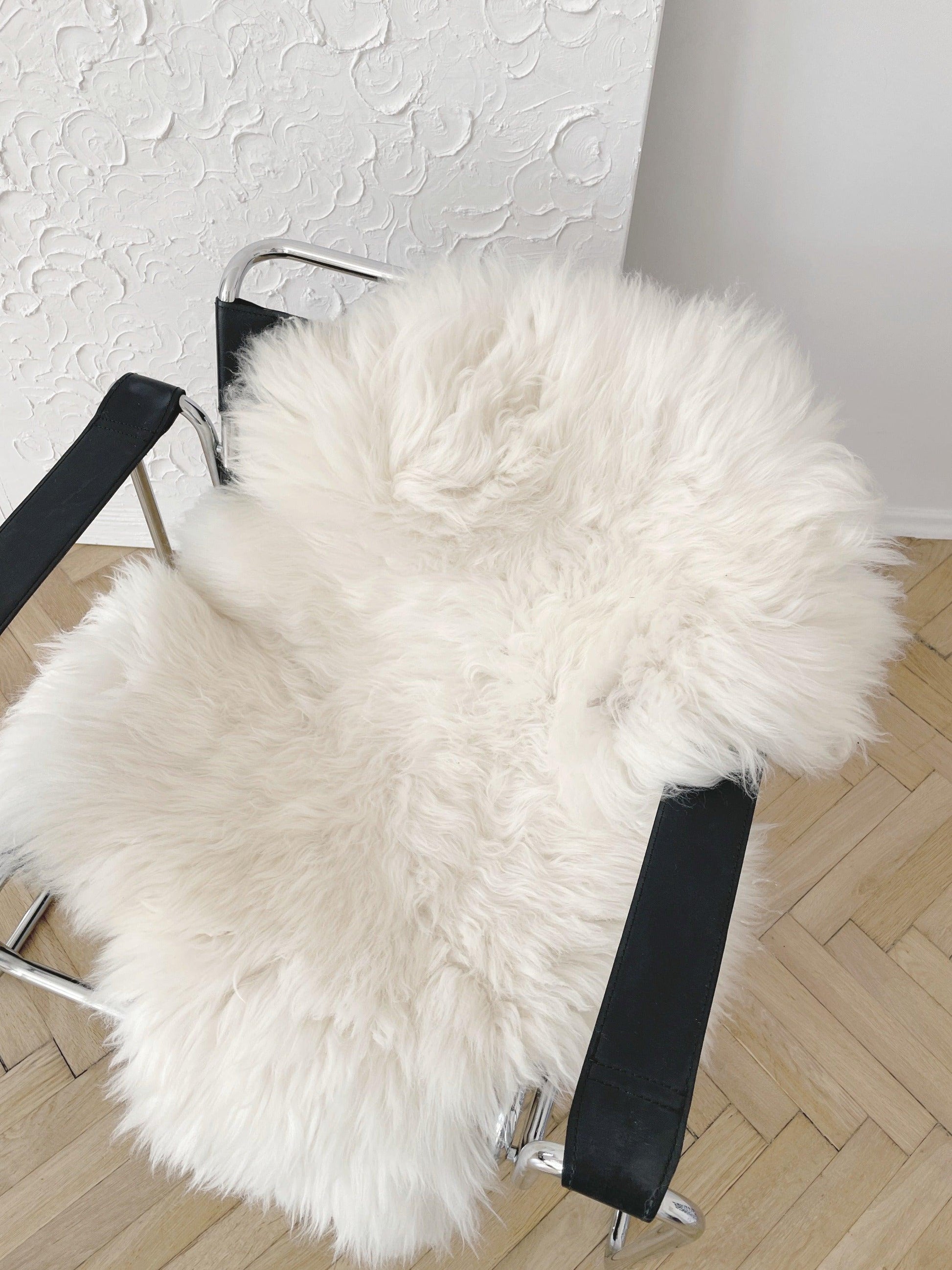 Natural Sheepskin Rug - Ivory-2