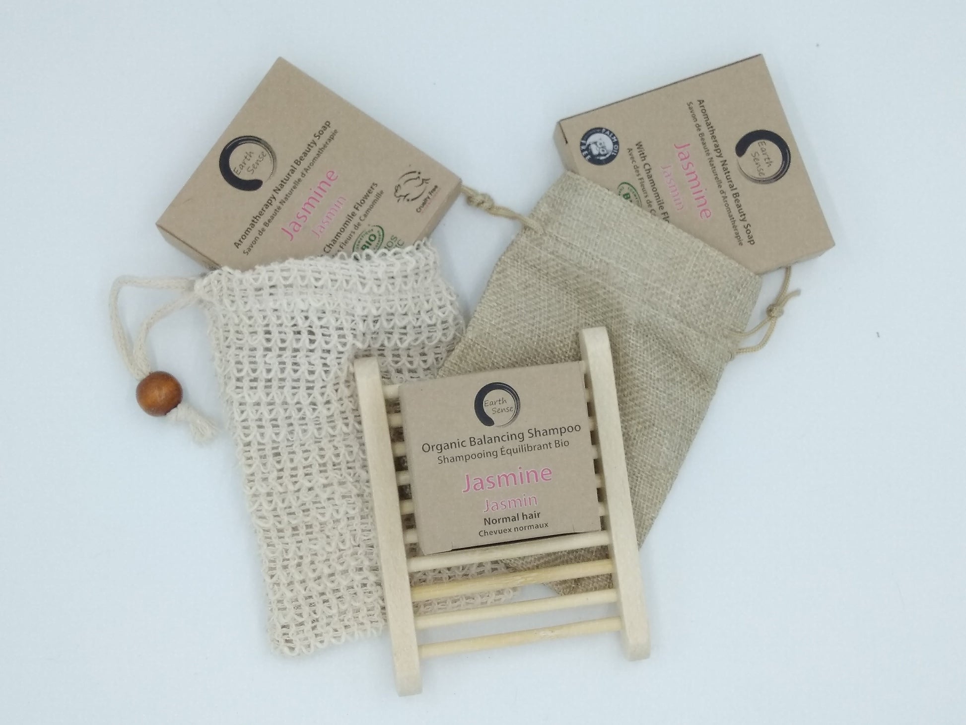 Gift Set bath and body TRIO - 2 x Soap & 1 x Shampoo plus accessories - MADE TO ORDER-0