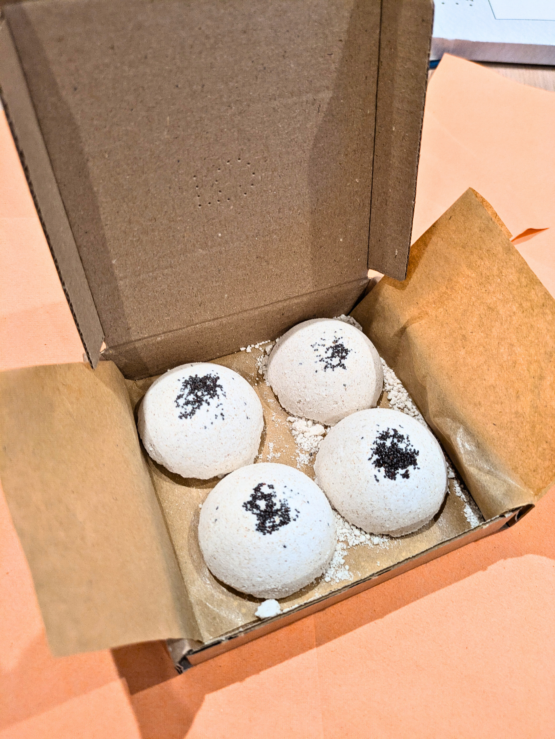 Orange Masala Aromatherapy Shower Steamers – Spiced Citrus & Cardamom – Set of 4-0