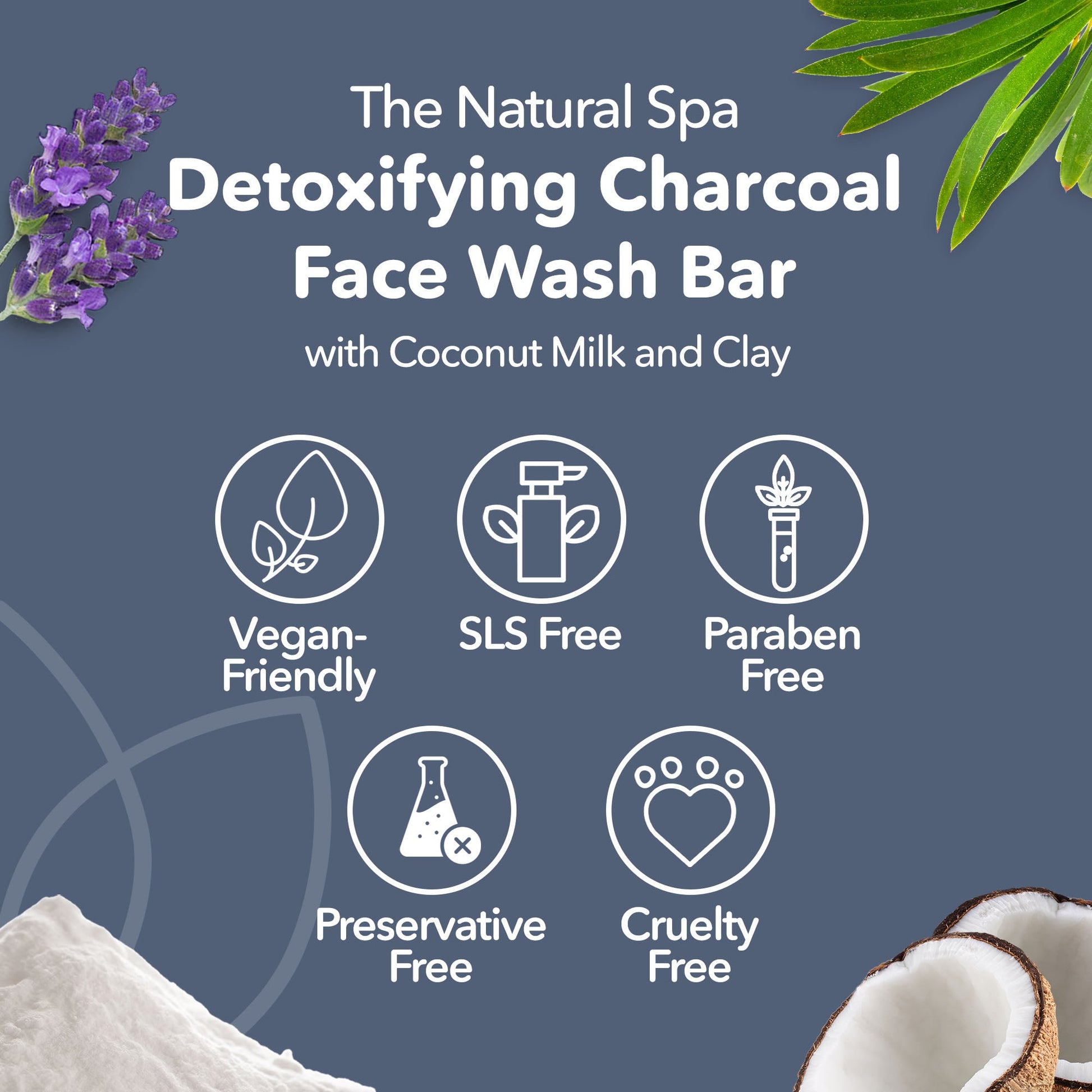 Charcoal Face Wash Bar - naturally detoxifying-3