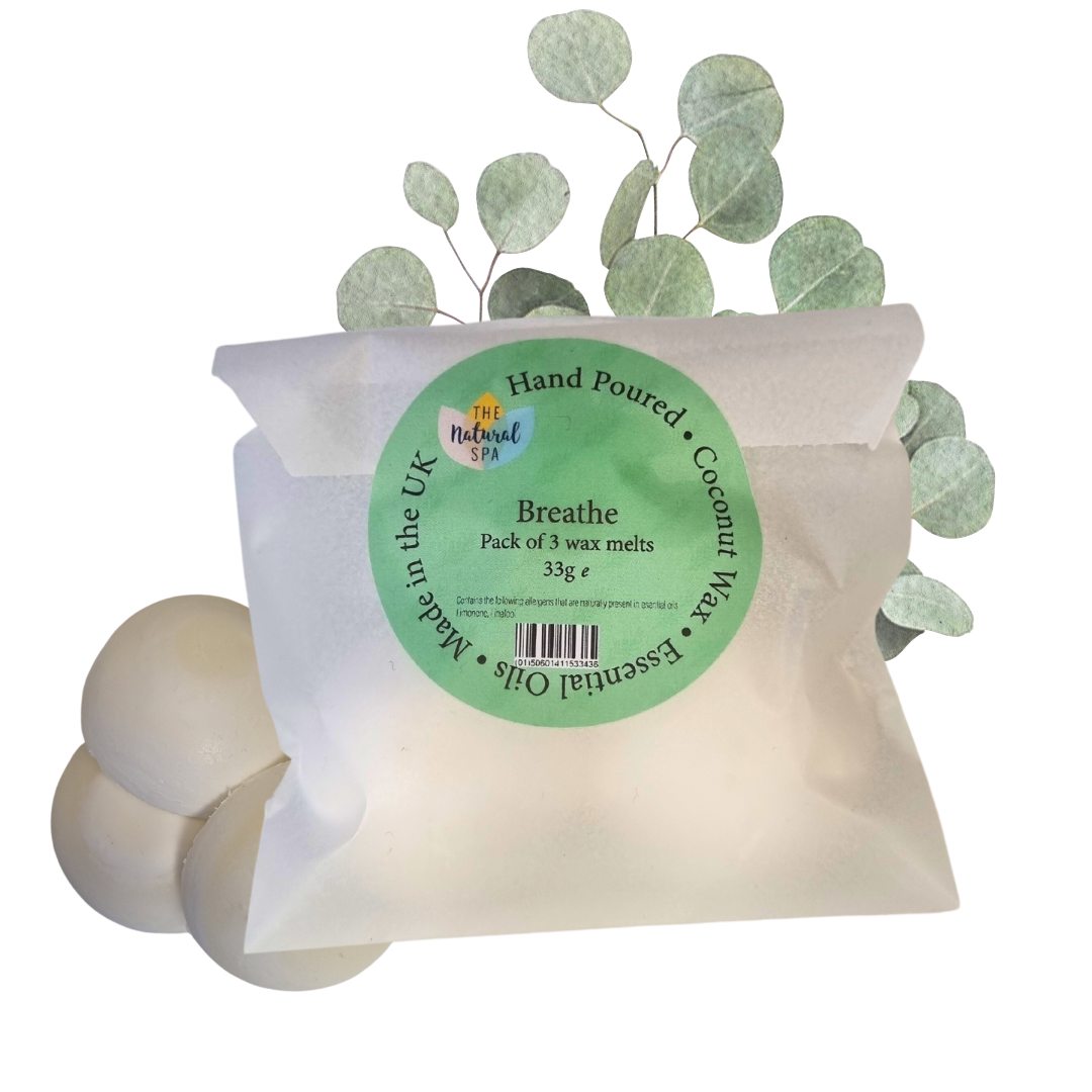 Breathe Coconut Wax melts - Pack of 3-1